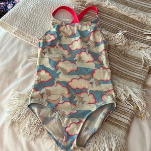 Girls One Piece Bathing Suit by Mini Boden
